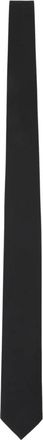 Balenciaga Corbata de lana lisa - Accessories - Hombre - Negro - ONE SIZE