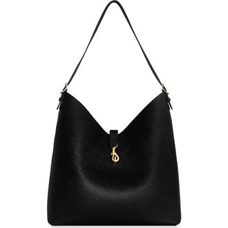 Rebecca Minkoff Megan Leather Hobo Bag in Black at Nordstrom