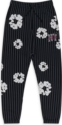 Denim Tears Black Black Yankees Cotton Wreath Sweatpants