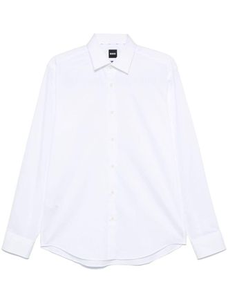 BOSS H-Joe shirt - men - Cotton - 41 - White