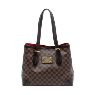 Louis Vuitton Pre-owned Tote Bags, female, Brown, Size: ONE SIZE Pre-owned Structured Shopper Bag