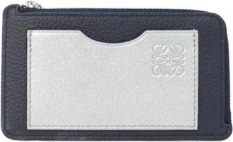 Loewe Pre-owned Wallets, female, Blue, Size: ONE SIZE Pre-owned Leather Wallet