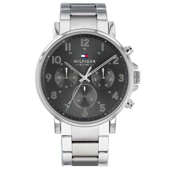 Tommy Hilfiger Daniel herenhorloge Zilverkleurig 1710382