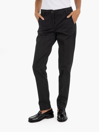 BRIGLIA 1949 Pantaloni a sigaretta Nicole nero