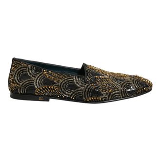 Dolce & Gabbana Embellished Dress Loafers - male - Dolce & Gabbana - Loafers - Multicolor - 10 UK - Shoes