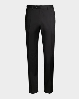 Canali Men & apos;s Wool Trousers