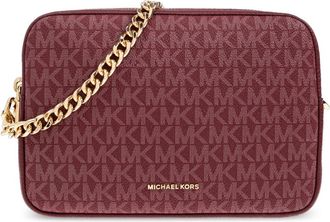Michael Kors Schoudertas Bryant Medium - Dames - Schoudertassen - Rood - ONE Size - Leer - Tassen