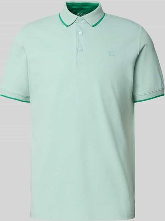 s.Oliver Red Label Regular Fit Poloshirt aus Baumwoll-Mix in Mint, Gr&ouml;&szlig;e XXL