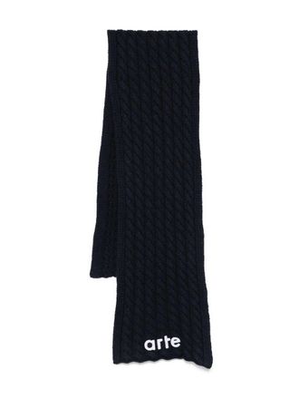 Arte Textured Logo Scarf