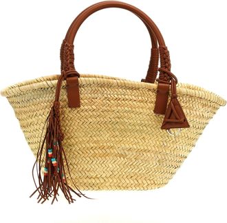 Alanui Icon Palm Leaf Big Handbag