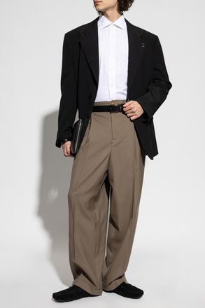 Brioni Cotton Shirt, Mens, White