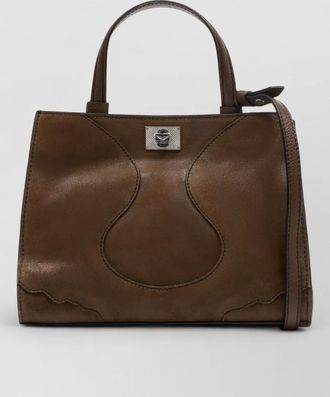 Zadig&Voltaire nano leather tote bag