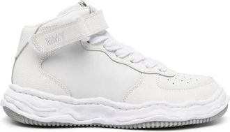 Miharayasuhiro Wayne High Top Sneaker - Heren - Sneakers - Wit - 41 EU - Leer - Schoenen