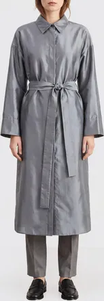 Max Mara S Max Mara Abito chemisier in raso di misto seta