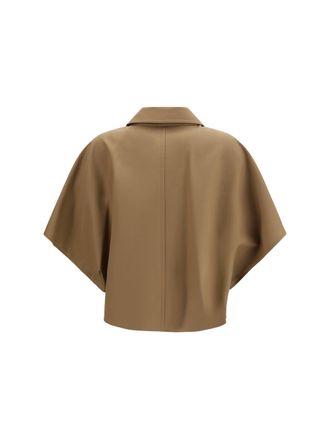 Max Mara Cotton Cape - Beige