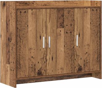 vidaXL Aparador Madera Envejecida 98,5 X 33 X 80 Cm Vidaxl