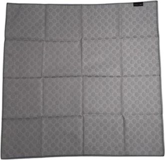 Celine Pre-owned Zijden Sjaal - Dames - Vintage Accessoires - Grijs - ONE Size - Vintage