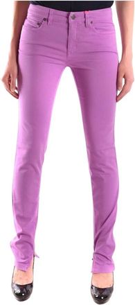 See By Chlo&eacute; Stijlvolle Roze Skinny Jeans voor Lente en Zomer - Dames - Jeans - Roze - Maat: W28 Katoen