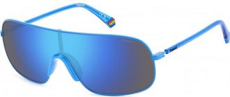 Polaroid Womens PLD 6222 99 MVU Sunglasses - Blue - One Size