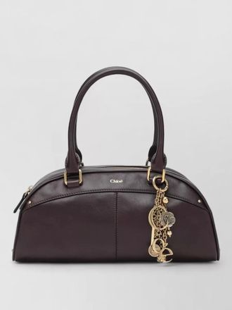 Chlo&eacute; shoulder bag structured shape top handle