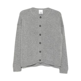 Allude Dames, Truien, Grijs, Maat: XS