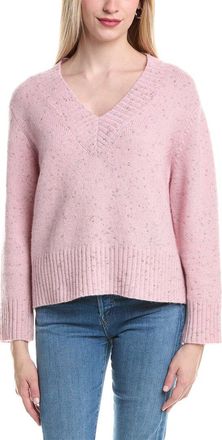 Autumn Cashmere Boxy V Wool & Cashmere-Blend Sweater