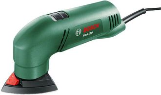 Bosch Lijadora Delta Pda 180 (180 W, 3 Hojas De Lijado, Dimensiones Transversales De La Placa Lijadora: 92 Mm)