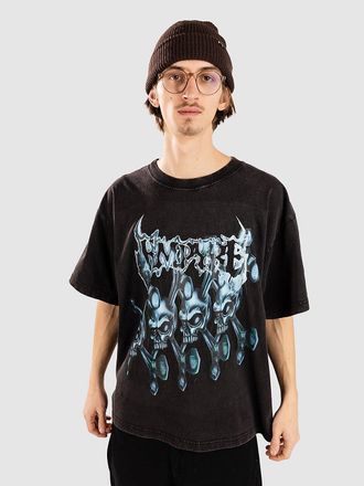 Empyre Ghosted Boxy Camiseta negro