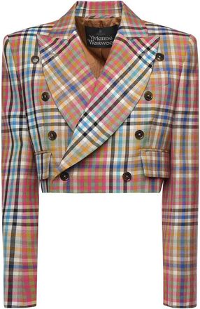 Vivienne Westwood Cropped Wool Blazer