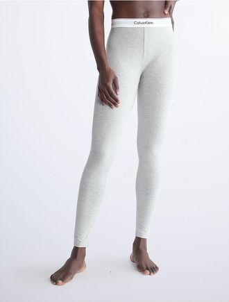 Calvin Klein Calvin Klein Womens Icon Cotton Modal Lounge Leggings - Grey - XS