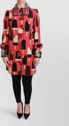 Dolce & Gabbana silk printed mini dress