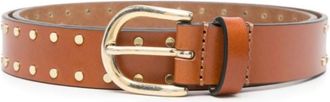 Isabel Marant Riem - Dames - Riemen - Beige - 80 CM - Leer - Accessoires