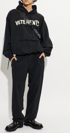 VETEMENTS Hoodie, Mens, Black