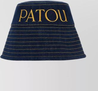 Patou denim bucket hat