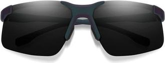 Smith Cipher 74mm Sunglasses in Matte Fathom /Chromapop Black at Nordstrom