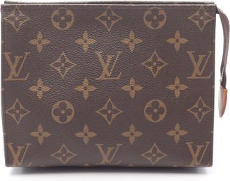 Louis Vuitton Brown Monogram Monogram Pouch (Pre-Owned)