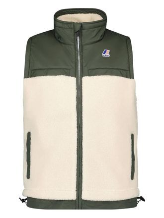 K-Way Le Vrai 3.0 zip-front vest - unisex - Polyester - S - Neutrals