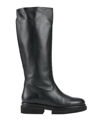 ミドルブーツ PALOMA BARCELO Women Boots 112302BROO IRIS NEROGR Black Paloma Barceló Mika Iris Leather Loafer Boots In Nero | ModeSens