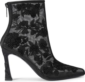 Kurt Geiger Womens Transform Boots - Black Fabric - Size UK 3