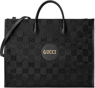 Gucci Off The Grid OTG Environmental Friendly Series Logo Large Capacity Black 630353-H9HAN-1000