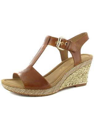 Gabor Karen, Women Wedge Heels Sandals, Brown (Brown Leather), 4.5 UK (37 1/2 EU)