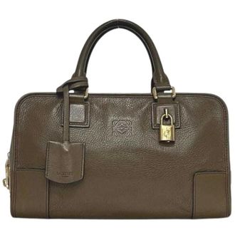 Loewe Pre-owned Handbags, female, Green, Size: ONE SIZE Pre-owned Handbag