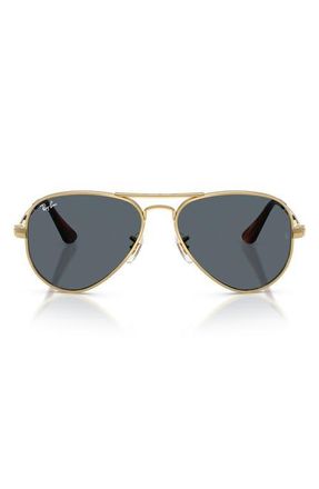 Ray-Ban The Aviator Max 58mm Pilot Sunglasses in Arista/blue at Nordstrom