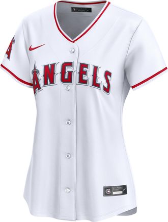 Nike Los Angeles Angels Womens Nike Womens Dri-FIT ADV MLB Limited Jersey in White | LM2WANHOANG-1U2