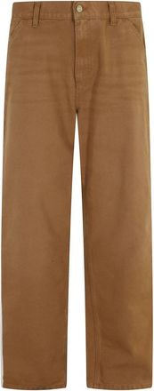 Carhartt Work in Progress Single Knee Pant - Heren - Regular Fit Jeans - Bruin - W33 - Katoen - Jeans