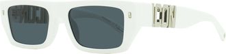 Dsquared2 Unisex Icon Low Profile Sunglasses Icon 0011/S VK6IR White 54mm