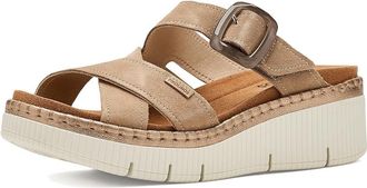 Pikolinos Gomera W0K Womens Sandals Desert : EU 41 (US Womens 10-10.5) B - Medium, Leather