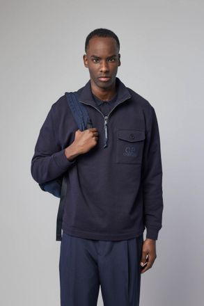 C.P. Company Polo Collar Sweatshirt
