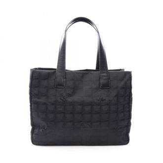 Chanel Black New Travel Line Handbag Tote Bag (Pre-Owned)