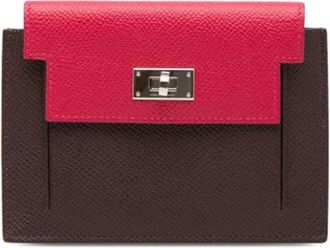 Herm&egrave;s Pre-owned Wallets, female, Brown, Size: ONE SIZE Pre-owned Epsom Wallet